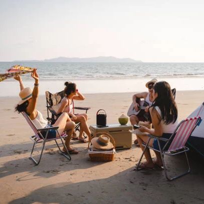 CAMPING EN LA PLAYA