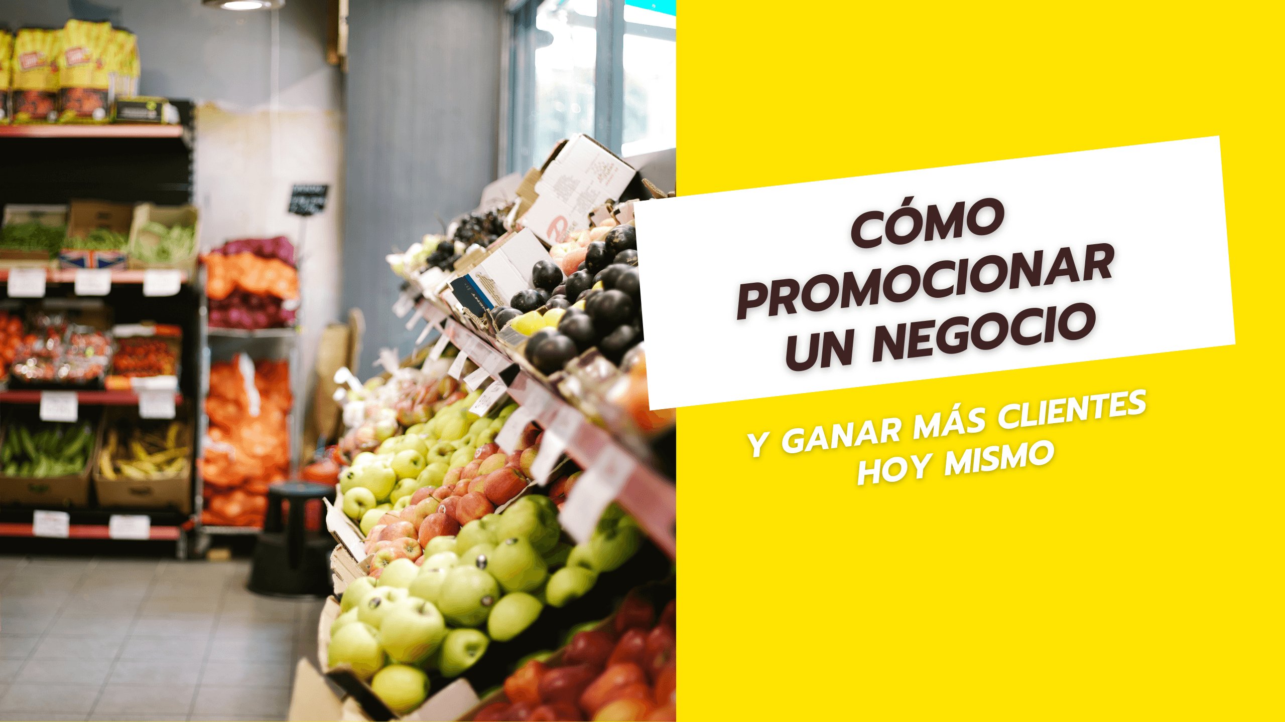 Cómo promocionar un negocio y ganar más clientes hoy mismo