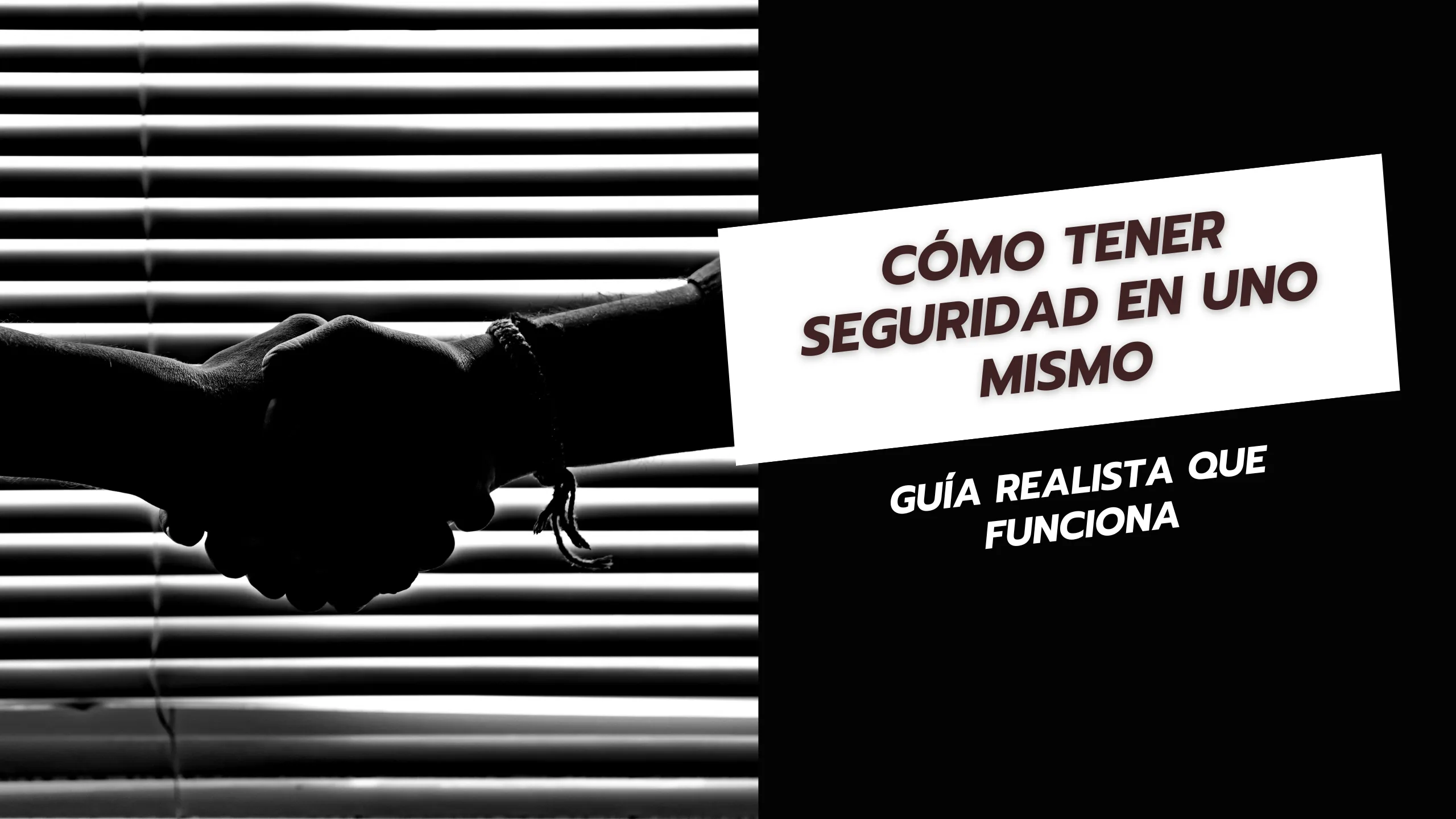 Cómo Tener Seguridad en Uno Mismo