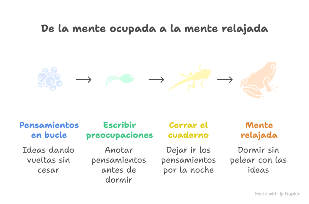 Escribe para vaciar tu cabeza