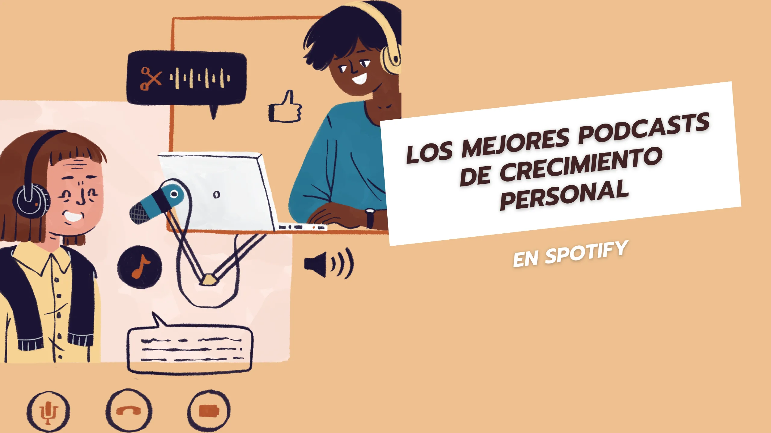 Los mejores podcasts de crecimiento personal en Spotify